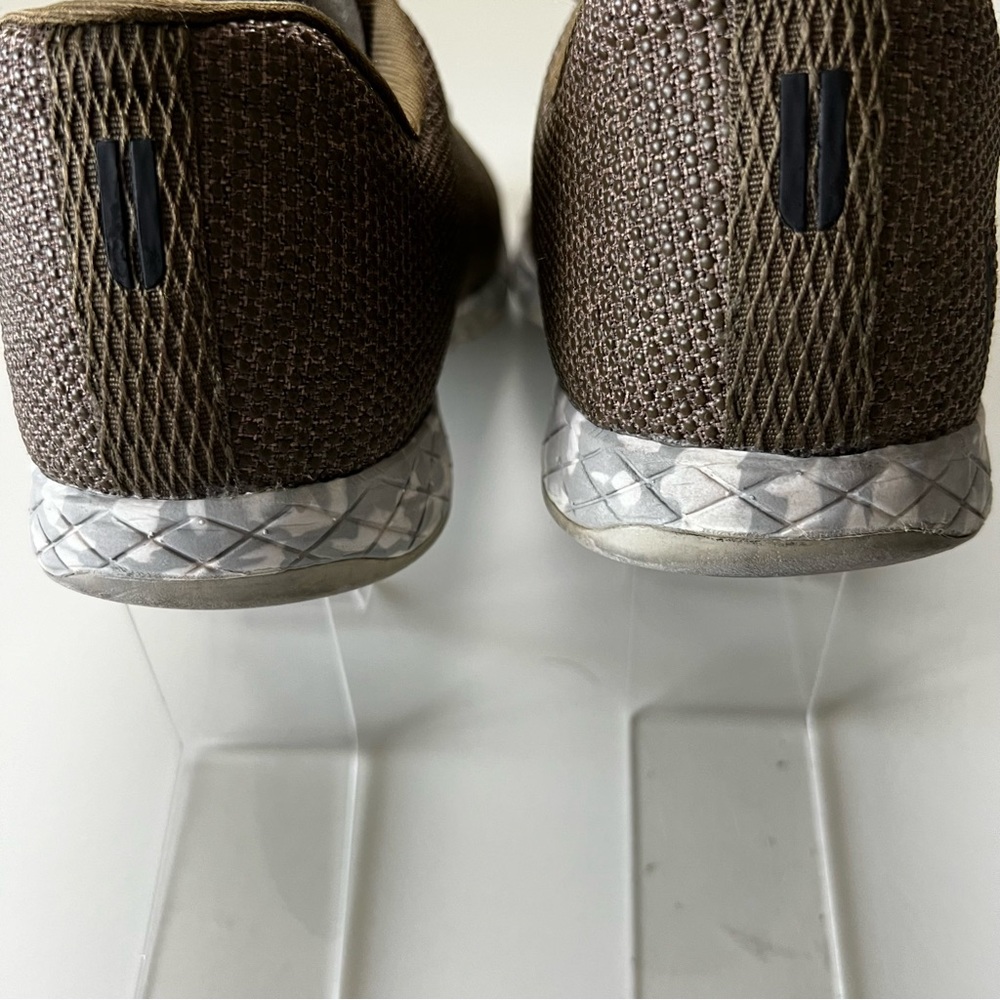 No Bull Olive Heather Trainer Unisex Sneaker Mens 8.5 Womens 10 - Picture 4 of 8